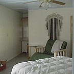 Queen Bed and Twin Futon/Chair